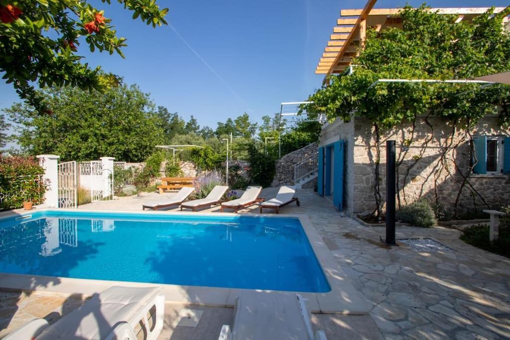 Stone House Kula Milica Villa Mala Cista Kültér fotó